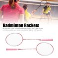 thumbnail image 3 of 1 Pairs Badminton Racket for Children Badminton Set for kids Nylon Alloy Lightweight Racket for Child, Beginner Players, Indoor and Outdoor Sport, 3 of 9