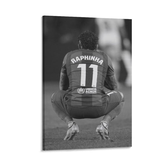 Raphinha Canvas Poster Canvas Art Poster and Wall Art Picture Print Modern Family bedroom Decor Posters 16x24inch(40x60cm)
