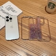 thumbnail image 3 of Case for iPhone 15 Pro Max, Glitter Cute Sparkle Case Hybrid Dual-Colors Gradient Women Girls Protective Phone Case Cover for iPhone 15 Pro Max, Bling Slim Shockproof Protection Cover, Pink/Purple, 3 of 13