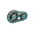 thumbnail image 1 of Amdohai Metal Gear Bicycle Chain Decompression Fingertip Chain Gear Chain Decompression Toy (color 3), 1 of 8