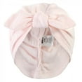 thumbnail image 5 of Hudson Baby Baby Girl Turban Cotton Headwraps, Pink Feather, One Size, 5 of 5