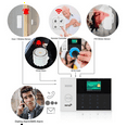 thumbnail image 4 of Sistema de alarma de seguridad antirrobo para el hogar Sensor WIFI SIM GSM RFID para iOS Android APP Control remoto Enchufe de EE. UU., 4 of 8