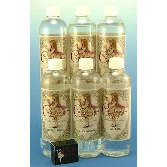 Courtney’s Candles & Creations LOVELY LAVENDAR Gift Pack Fragrance Lamp Oil, 16oz