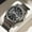 T Black, variant on Watches for Men Stainless Steel Business Dress Luxury Big Large Face Waterproof Quartz Analog Mens Watches with Date Wrist Men Watch Reloj para Hombre (Gold/Blue/Black Dial)