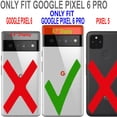 thumbnail image 5 of Circlemalls Case for Google Pixel 6 Pro Case, + Screen Protector 12 Feet Drop Test Shockproof Transparent Cover -Blue, 5 of 7