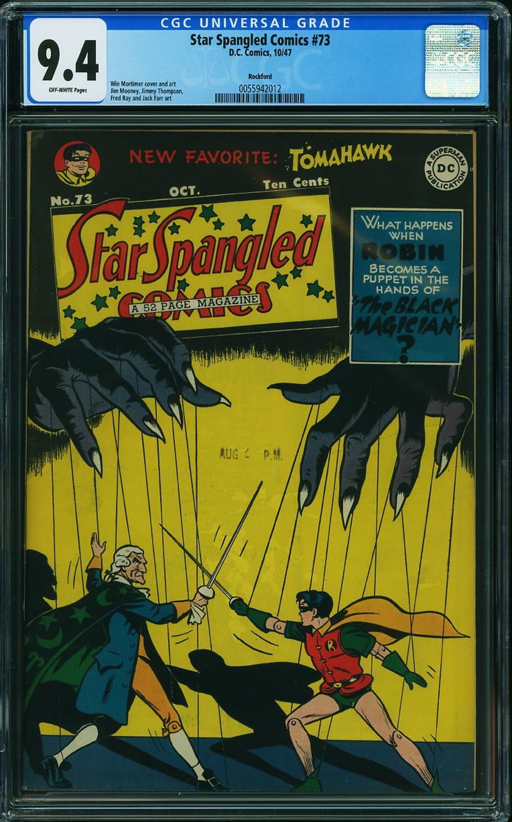 Cover of Star Spangled Comics #73