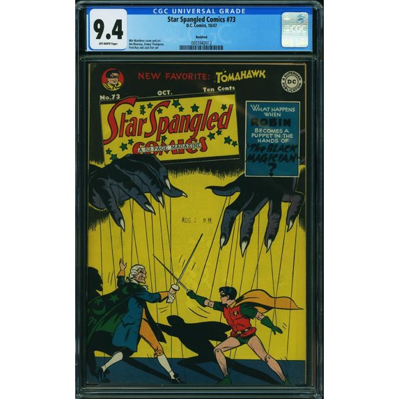 Star Spangled Comics #73 - CGC 9.4 Comic Book