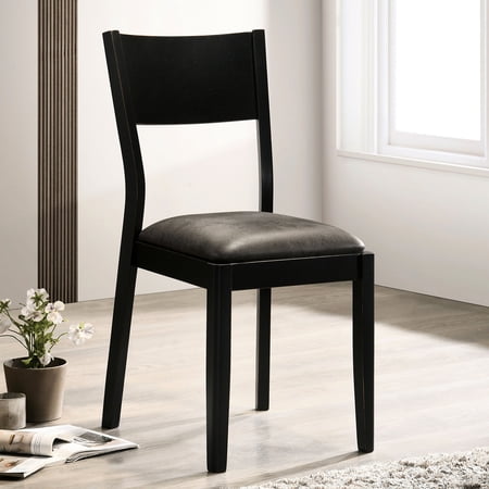 solid wood dining chairs with product