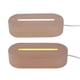 thumbnail image 1 of Pedestal de pantalla ovalada Base de luz LED con USB - Luces Blanco Sywqhk Para estrenar, 1 of 7