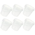 thumbnail image 3 of Dsseng 6Pcs Food Buckets for General Users 1.2L Capacity Food Grade Plastic Material Transparent, 3 of 8