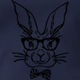 thumbnail image 3 of CafePress - Cute Hipster Easter Bunny Long Sleeve T Shirt - Womens Hooded Shirt, 3 of 3