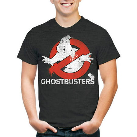 Super Heroes & Villains Ghostbuster men's classic logo short sleeve t-shirt