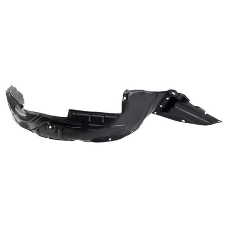 TRQ Front Right Inner Fender Liner Black Passenger Side Fits Select 2002-2003 Mazda Protege Protege5 MA1249113