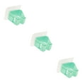 thumbnail image 2 of Xingzhi 1PC Wall Mounted Holder Household Adhesive Storage Broom Hanger Hook Racks For Kitchen Bathroom green 3Set, 2 of 6