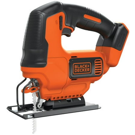 BLACK+DECKER 20V Max Cordless Lithium-Ion Jigsaw (Bare Tool), Bdcjs20B