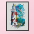 thumbnail image 3 of Cuadros Decorativos Punto de cruz parcial 11CT Faro estampado bordado DIY Kits de costura Sywqhk Nuevos Originales, 3 of 9