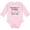 AD-Pink, variant on Inktastic Grandma and Grandpa Love Me Heart Grandchild Boys or Girls Long Sleeve Baby Bodysuit