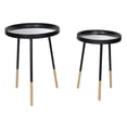 thumbnail image 1 of Juego de Mesas Kessa Muebles Bacares Negro, 1 of 1