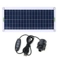 thumbnail image 4 of 19W 800L/H Fountain Panel Pump Garden Decorative PET Solar Power Panel Water Pump Watering System Solar Panel Pump Kits for Pond, 4 of 4