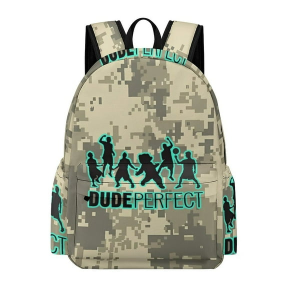 PerFect-Dude PerFect-Dude Backpacks, School Bookbag Printed Laptop Bag Shoulder Light Casual Backpack for Travel Hiking Camping