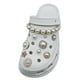 thumbnail image 4 of RV Perla de flor de zapato desmontable (sin zapatos), decoración de amuleto de zapato, amuleto de diamante brillante de lujo, regalo de fiesta de cumpleaños para mujer oso de fresa Electrónica, 4 of 5
