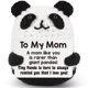 thumbnail image 1 of Figura de juguete Bdayption hecha a mano a ganchillo para mamá panda, 1 of 7