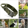 thumbnail image 2 of Ledeak Tactical Dog Collar, Padded Breathable Soft Nylon Pet Collar with Heavy-Duty Metal Buckle, Adjustable Basic Military Dog Collar with Handle for Medium Large Dogs, 2 of 7