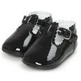 thumbnail image 1 of Zapatos planos Mary Jane para niñas pequeñas con suela suave antideslizante, primeros pasos para niños pequeños, zapatos de vestir de princesa para recién nacidos, zapatillas ligeras para bebés Vhermosa 223501-9, 1 of 6