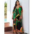 thumbnail image 4 of Edolynsa Caftan Loungewear for Women Long Kaftan Dresses Maxi Beach Dress Gown Top Night Dress Resort Wear House Wear, 4 of 8