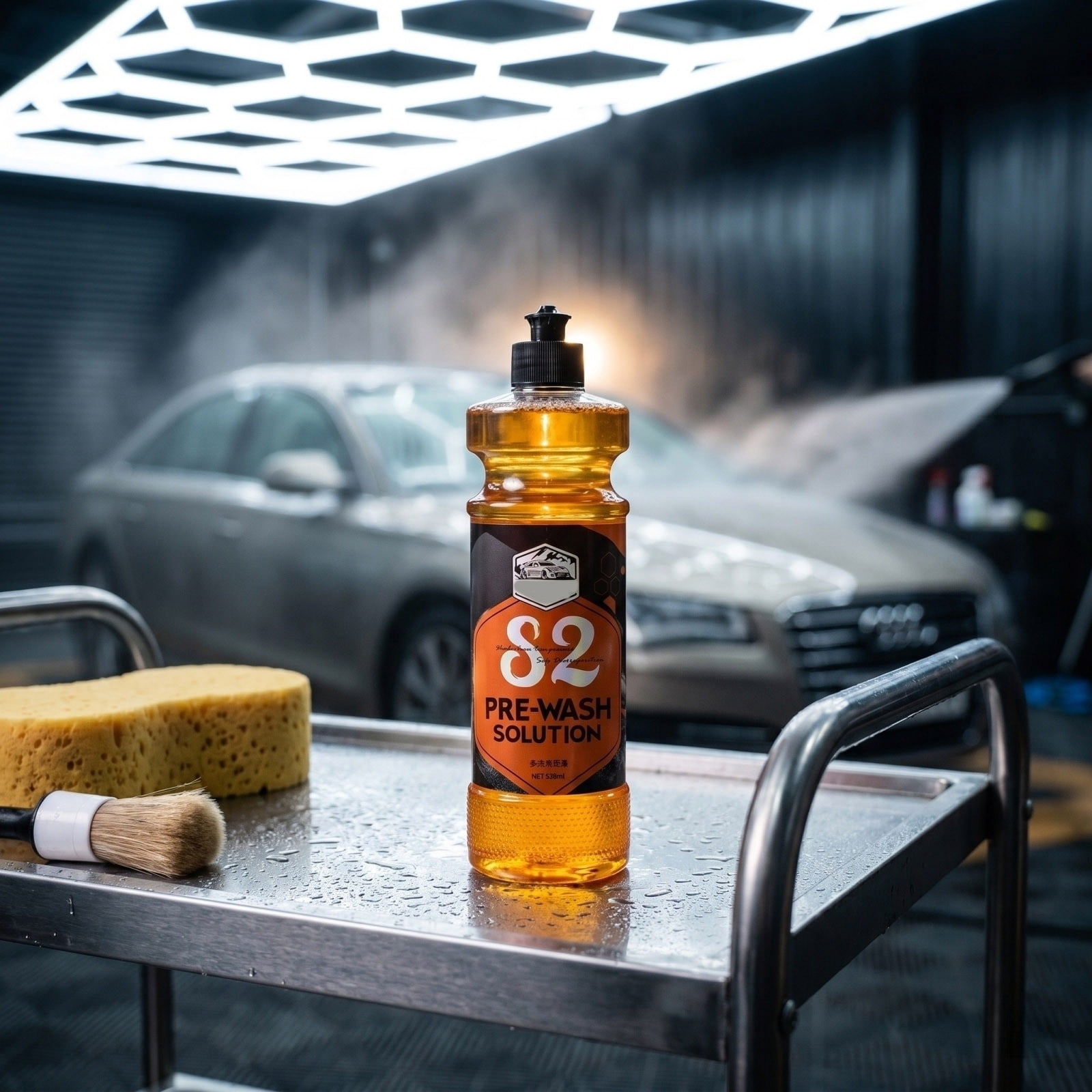 Pre-Wash Car Foam Cleaner 568ml High Foam Mud Sand Loosener Auto Wash Detailing