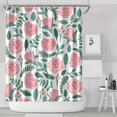 thumbnail image 2 of Waterproof Pioneer Shower Curtain 84x72 Inch Polyester Unique Colorful Floral Shower Curtain for Bathroom Hotel Home Decor with 12 Plastic Hooks, 2 of 5