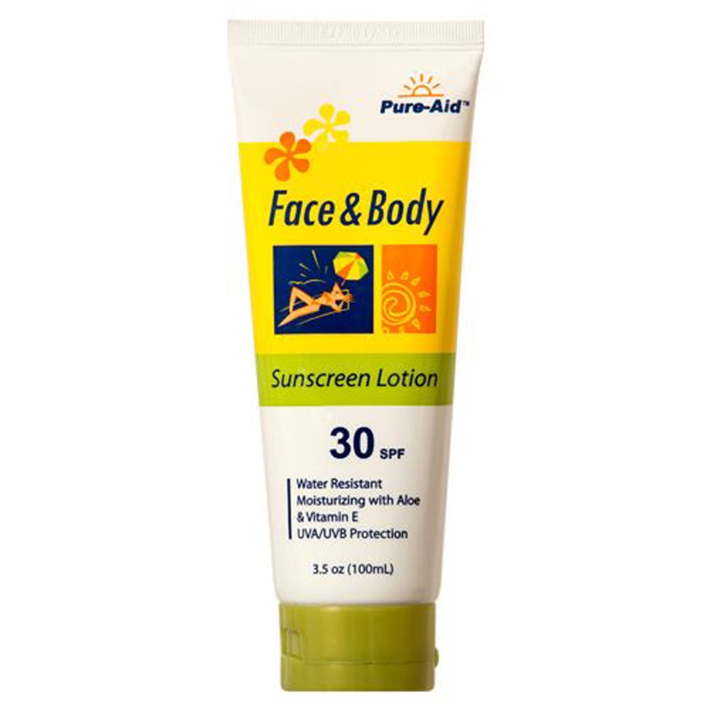 Spf30 Sunscreen Face & Body by PureAid Walmart Canada