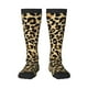 thumbnail image 1 of Fotbe Leopard Print Calcetas Divertidas Estampadas para Hombre y Mujer, Calcetas de Algodón hasta la Rodilla para Caminar, Correr, Enfermería y Embarazo, 1 of 6