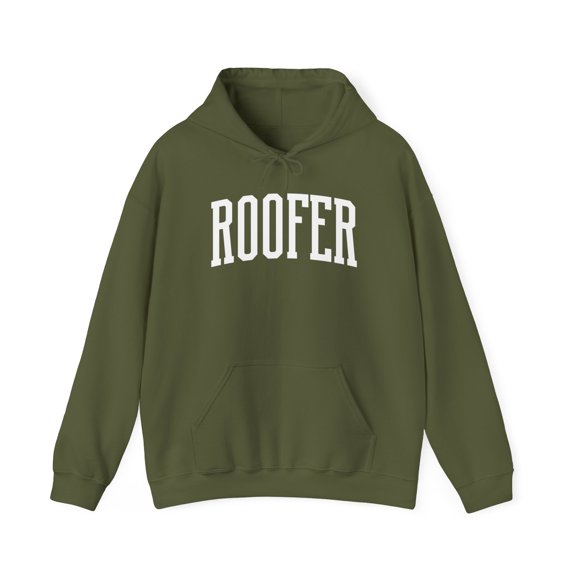 Roofer Hoodie, Gifts, Hooded Sweatshirt