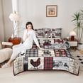 thumbnail image 2 of jejeloiu Farm Animal Cow Bedding Comforter Set,Old Barn Door Twin Comforter Sets,Rustic Farmhouse Cabin Bedding Set For Adult,Ultra Soft Home Decor Reversible,2-Piece, 2 of 8