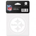 thumbnail image 1 of 4 x 4 Po de Coupe Parfaite Pittsburgh Steelers Decal&44; Blanc, 1 of 1
