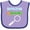 Lavender and Purple, variant on Inktastic Detective in Training Boys or Girls Baby Bib