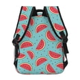thumbnail image 4 of Rateoe Watermelon Pattern Casual Backpack for School, Work, Travel – Adjustable Straps, Multiple Compartments – Ergonomic Design, Fits Laptops and Tablets, 4 of 5
