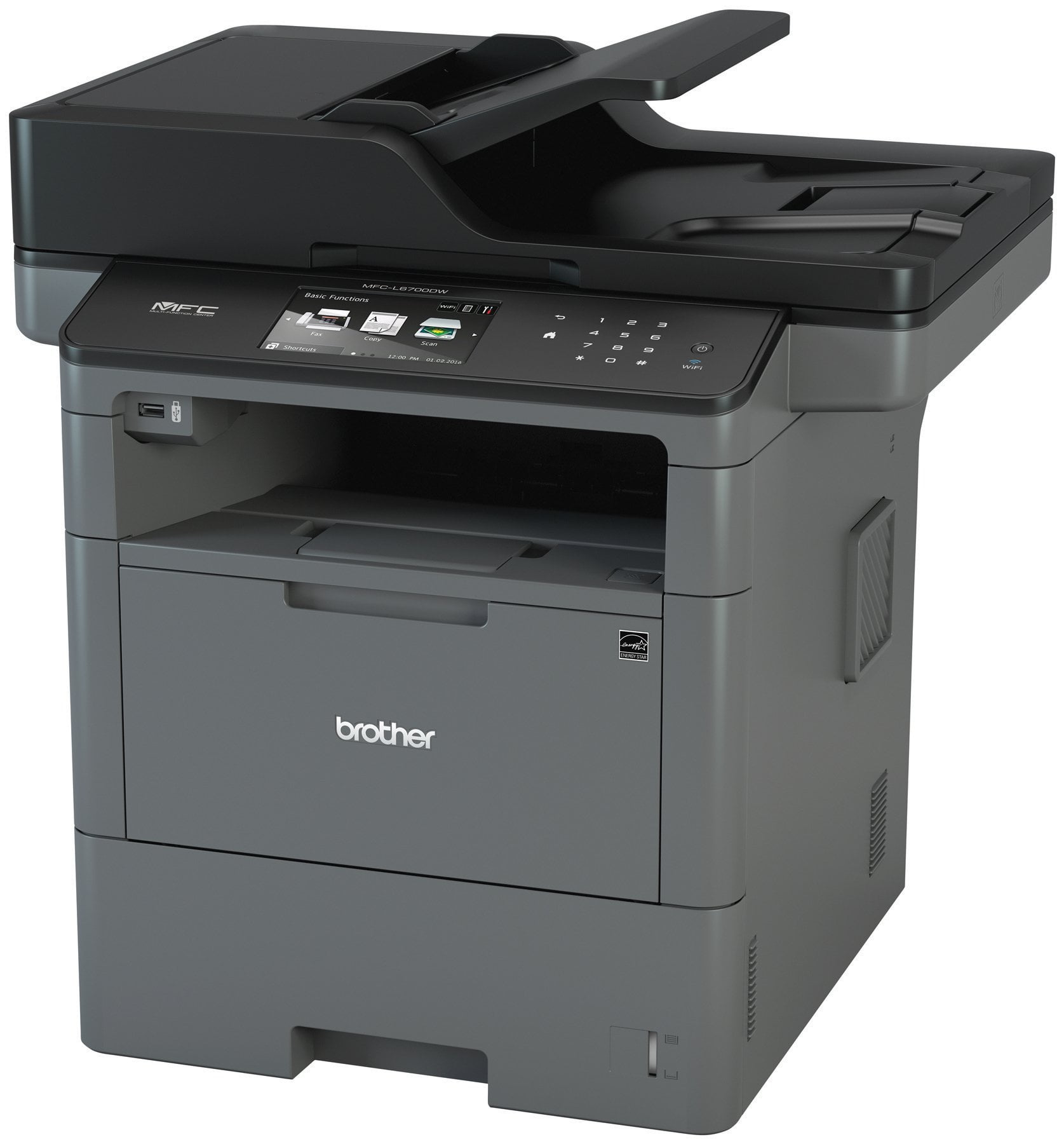 Brother Mfc-l6700dw Laser Multifunction Printer Monochrome Plain Paper Print Desktop Copier fax printer scanner 48 Ppm... by Brother