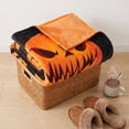 thumbnail image 6 of SLYNSHome Halloween Throw Blanket Pumpkin Face Pattern Soft Polyester Cozy Lightweight Decorative Blanket For Couch Sofa Bed Fall Seasonal Home Decor, 6 of 7