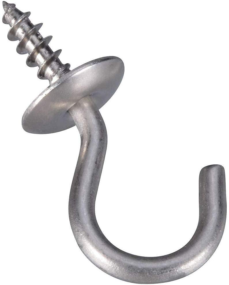 Stanley National Co N348433 Stainless Steel Cup Hook 3/4"