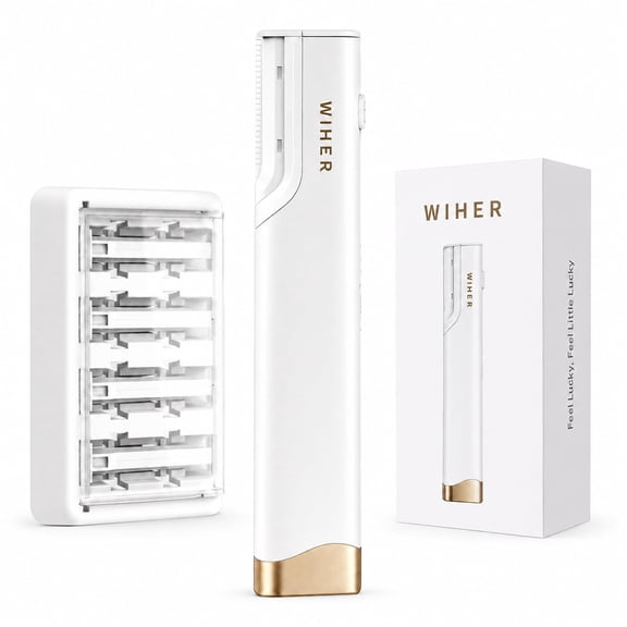 Electric Dermaplane Razor for Face with LED Light, Mini Sonic Dermaplaning Tool  Kit for Women with 5 Replace Blades 3 Speeds Facial Peach Fuzz Exfoliation & Hair Removal At Home