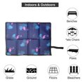 thumbnail image 4 of 2 Pcs Coussin de Siège de Randonnée en Mousse, Coussin d'Assise Ultraléger Imperméable et Portable, Coussin de Siège de Stade Pliable, Tapis d'Assise Extérieur pour Camping, Pique-Nique, Randonnée, 4 of 8