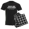 thumbnail image 6 of CafePress - Under New Management. Just Married. Men's Dark Paj - Men's Dark Loose Fit Cotton Pajama Set, 6 of 7