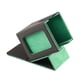 thumbnail image 4 of Caja para baraja de cartas coleccionables con capacidad para 100 cartas, expositor de cartas de juego, caja de almacenamiento de cartas TCG Verde negro, 4 of 9