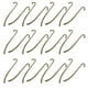 thumbnail image 2 of Gancho de gancho Joyas de aleación de zinc Making Book Mark Office Decoration Colgantes Casera DIY Crafts Accesorios Bronce 24 piezas Eigraketly  HA010512-02, 2 of 7