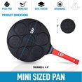 thumbnail image 4 of Zulay Kitchen Pancake Pan (7 Animal Face Designs and Two Bonus Spatulas) - Round Ceramic Pancake Pan Nonstick Surface & Comfortable Handle - Mini Pancake Pan Griddle, 4 of 4