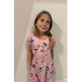 thumbnail image 4 of Vestido Disney Stitch Mickey Mouse Moana para niñas, color rosa de 10 a 12 años, 4 of 4