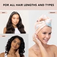 thumbnail image 4 of Kitsch Quick Drying Hair Towel Wrap, Sunset Tie Dye, 1 Count, 4 of 10