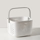 thumbnail image 1 of Organizadores de armario y almacenamiento, Organización y almacenamiento, Cesta de baño de mano, Cesta de baño de lujo, Cesta de baño cuadrada con drenaje, Cesta de baño de plástico, 1 of 6